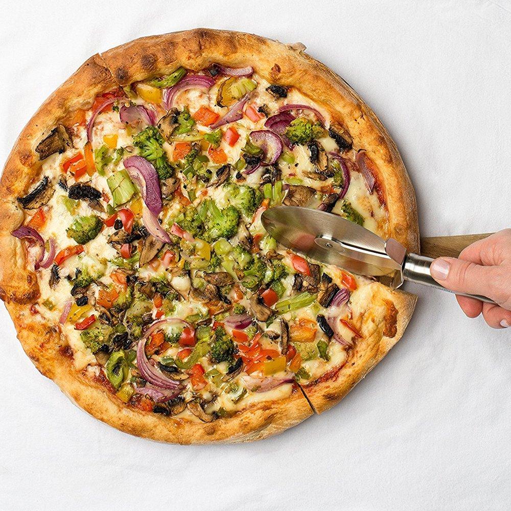 0831 Stainless Steal Pizza Cutter and for Sandwiches Pastry - SkyShopy 0831 Stainless Steal Pizza Cutter and for Sandwiches Pastry - SkyShopy
